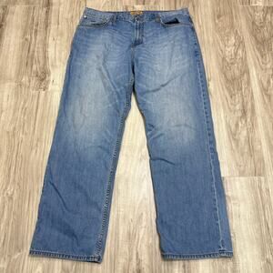 VTG Y2K Rocawear Denim Co Jeans W40 L34 Distressed 90s Streetwear Straight Light